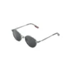 (1) H2202 C1 Hervis Eyewear silver round sunglasses