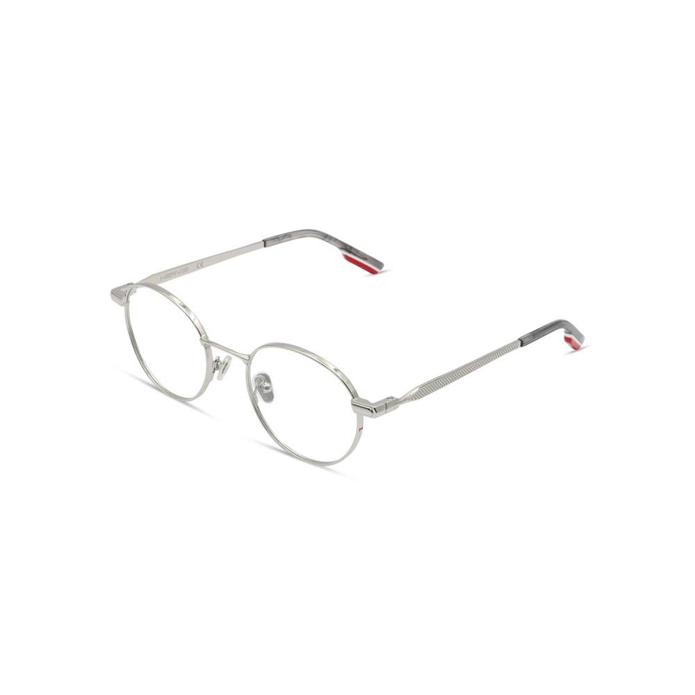 Hervis Eyewear silver round optical frame
