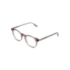 (1) H2210 C1 Hervis Eyewear translucent blush round eyeglasses