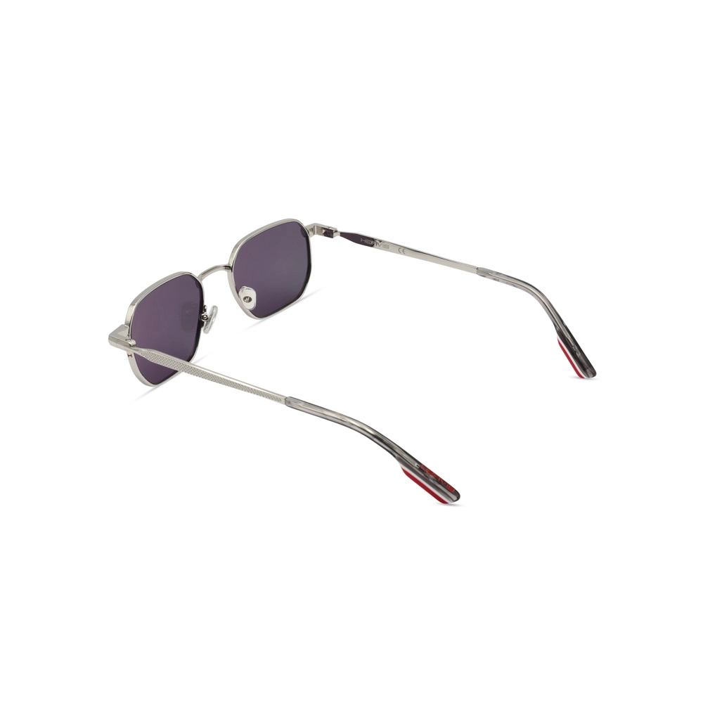 (2) H2201 C1 Hervis Eyewear silver geometric sunglasses