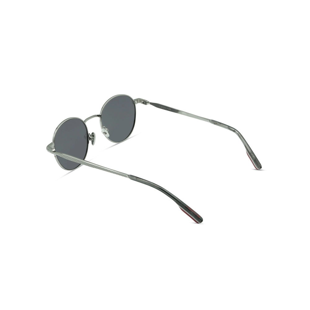 Hervis Eyewear gray round sunglasses