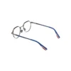 (2) H2204 C1 Hervis Eyewear blue and bronze optical frame