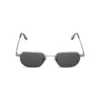 (3) H2201 C1 Hervis Eyewear silver geometric sunglasses