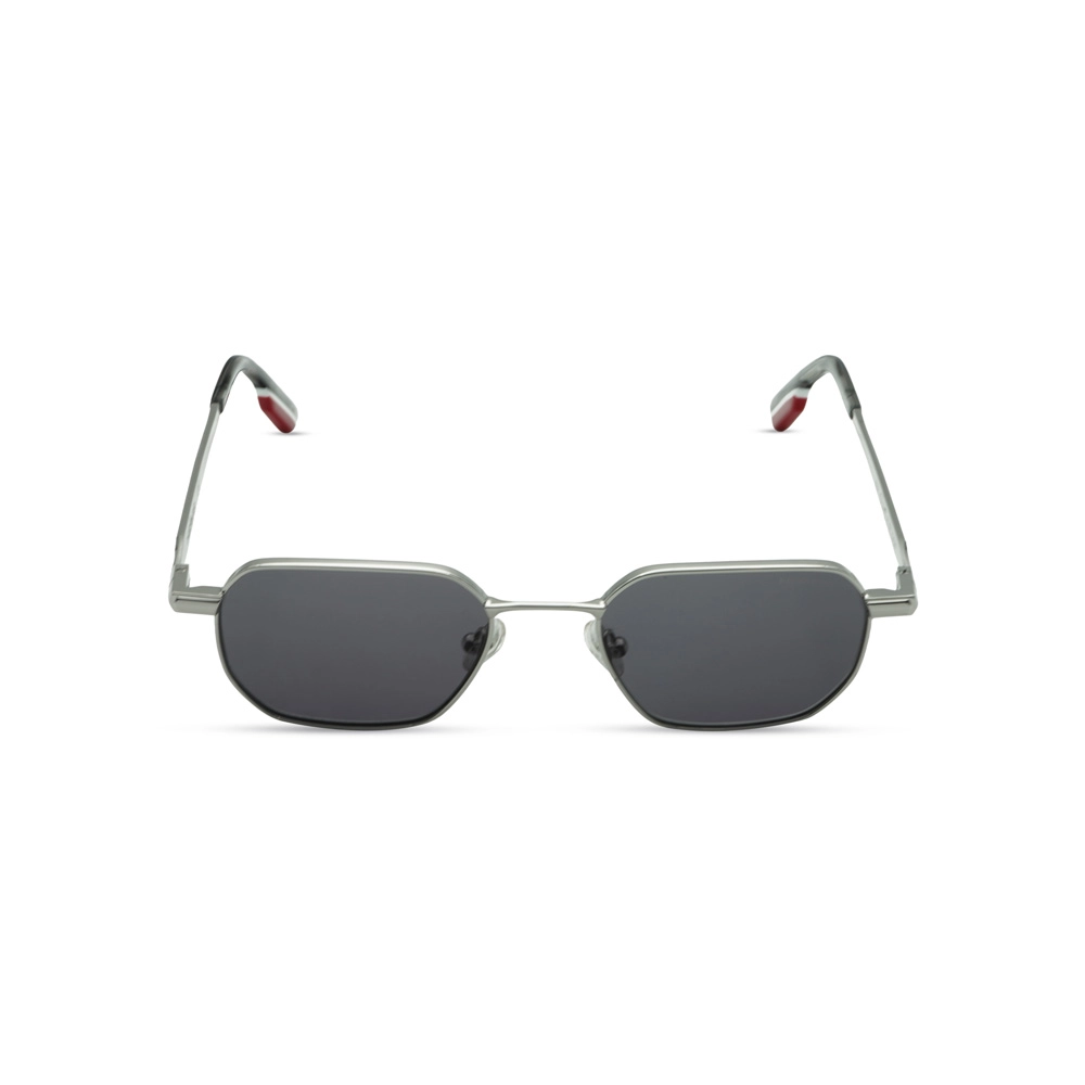 (3) H2201 C1 Hervis Eyewear silver geometric sunglasses