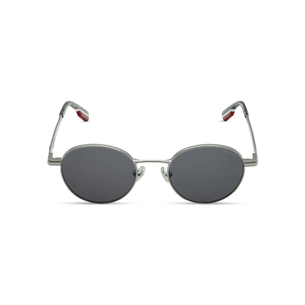 Hervis Eyewear silver round sunglasses
