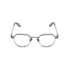 (3) H2204 C1 Hervis Eyewear dark round optical frame