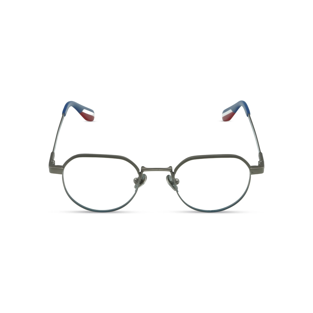 (3) H2204 C1 Hervis Eyewear dark round optical frame
