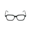 (3) H2209 C1 Hervis Eyewear dark green rectangular eyeglasses