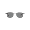 (4) H2201 C1 Hervis Eyewear silver geometric sunglasses