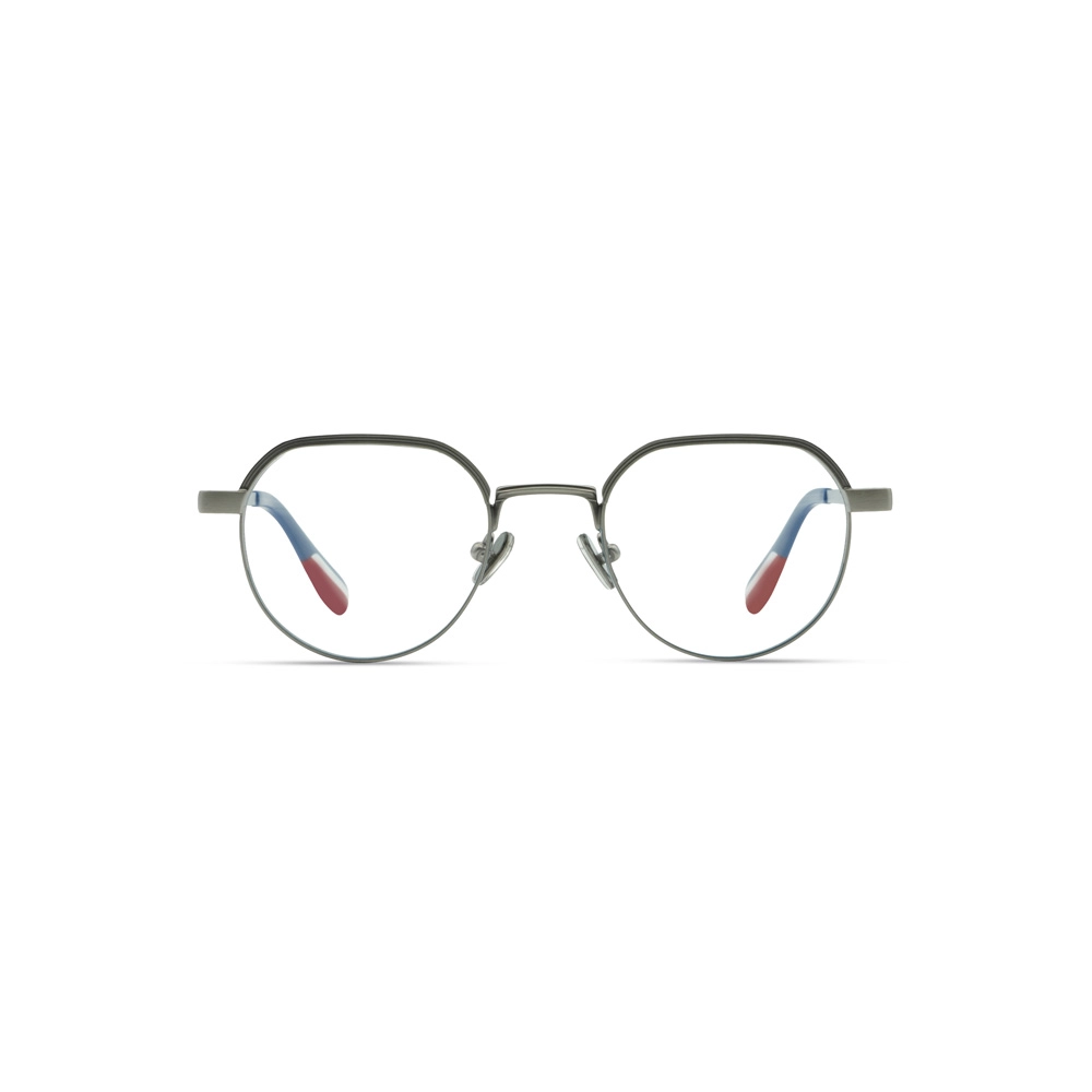 (4) H2204 C1 Hervis Eyewear dark round optical frame